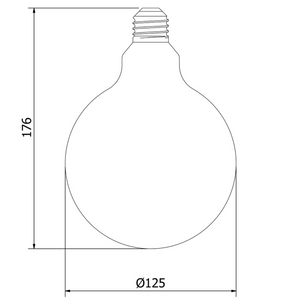 Festoon Guys Set G125 4w LED Opaque